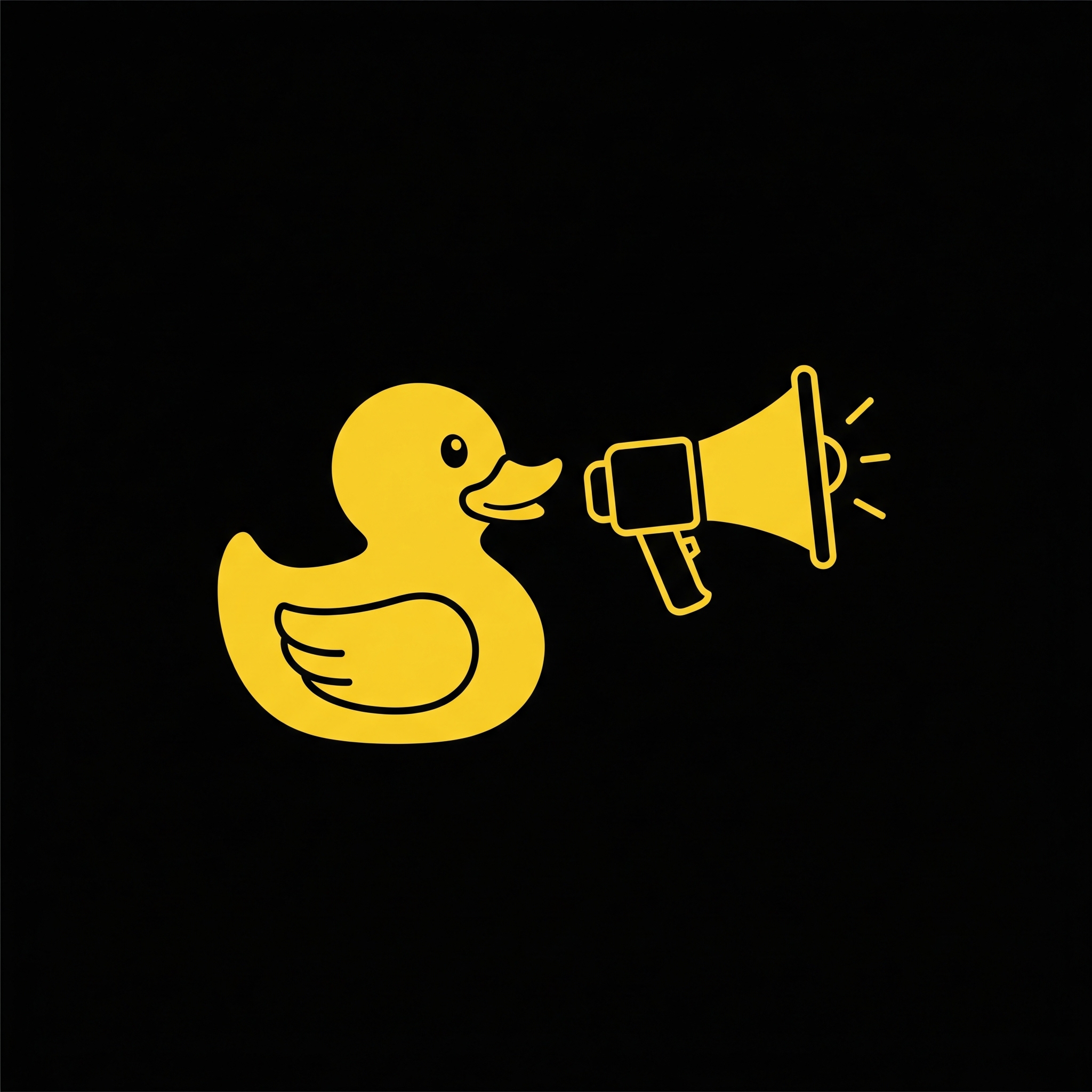 Marketing Duck Icon